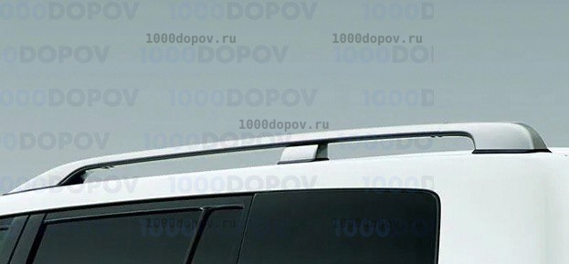 Рейлинги Toyota Land Cruiser 200 2008-н.в. серебро — рисунок 2