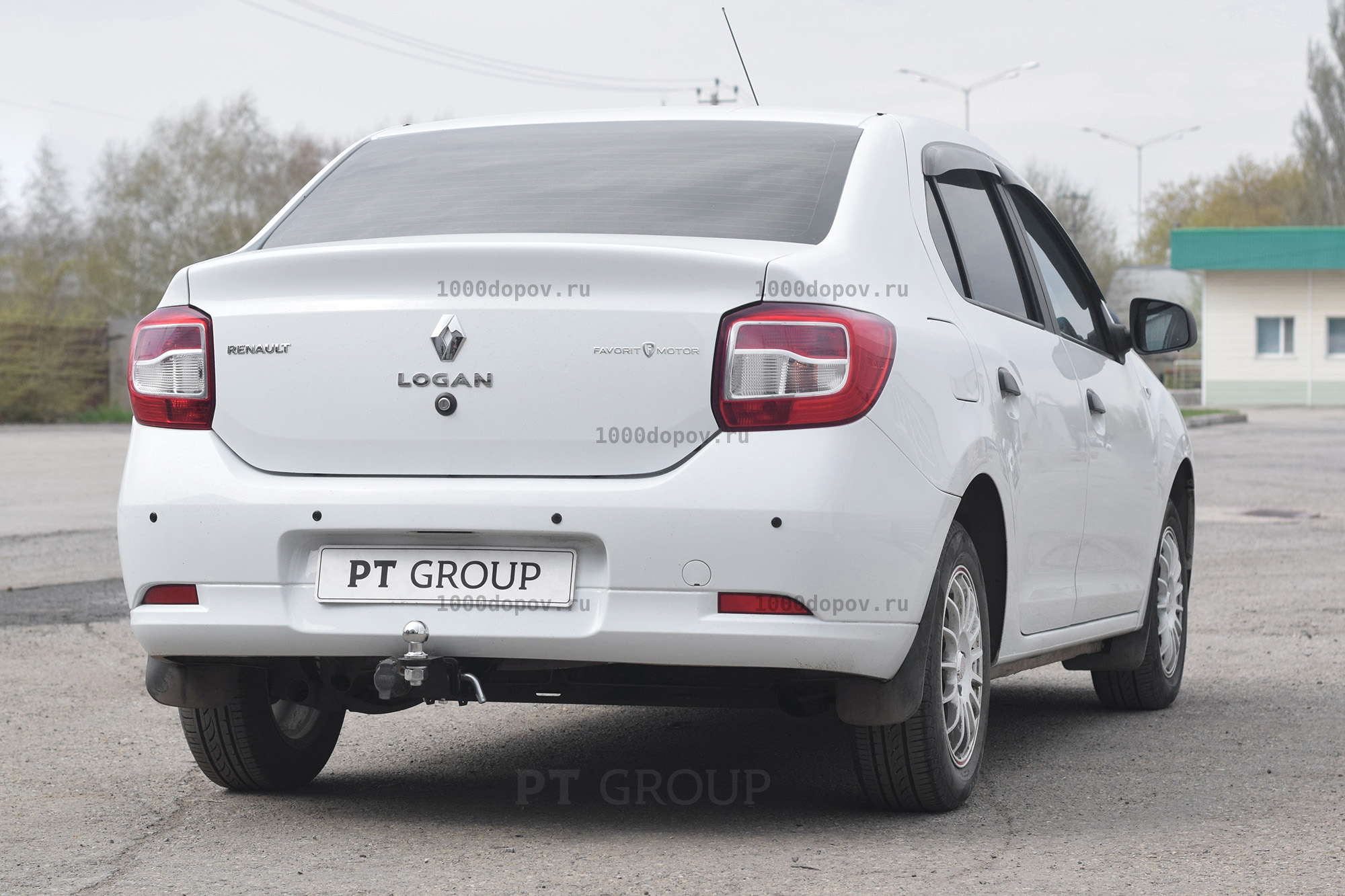 Фаркоп PT GROUP RLO-12-991122.00 Renault Logan  2014- — рисунок 5