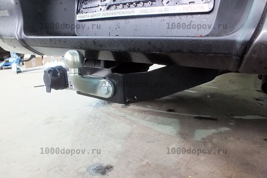 Фаркоп Motodor 92507-FE Jac T6 2019-н.в. без отбойного бруса (оцинк. шар) — рисунок 3