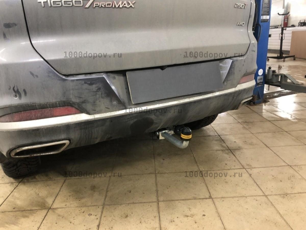 Фаркоп Motodor 99003-A Exeed LX 2022-н.в. (оцинк. шар) — рисунок 1