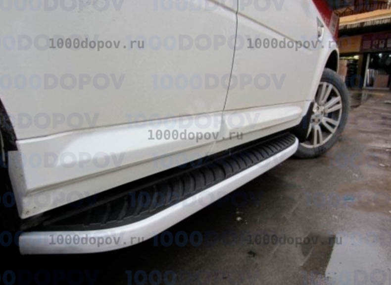 Пороги подножки на Land Rover Freelander 2 2006-2015 — рисунок 20