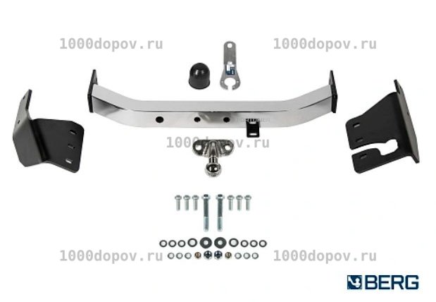 Фаркоп BERG F.5715.002 Toyota Fortuner (кроме TRD) с 2017-н.в — рисунок 3
