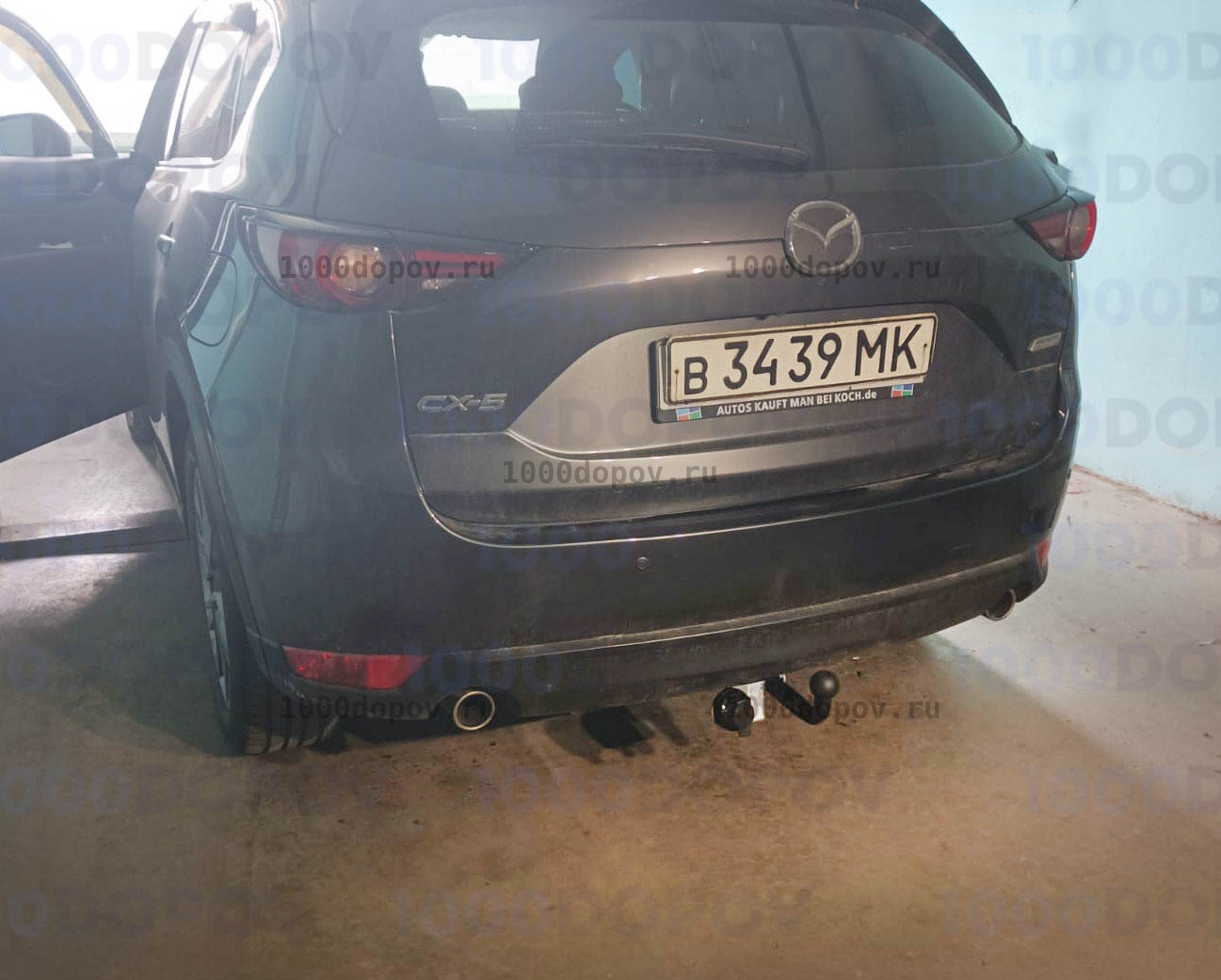 Фаркоп Avtos MZ 01 Mazda CX-5 (KE) 2012-2017, (V2) 2017-н.в. — рисунок 1