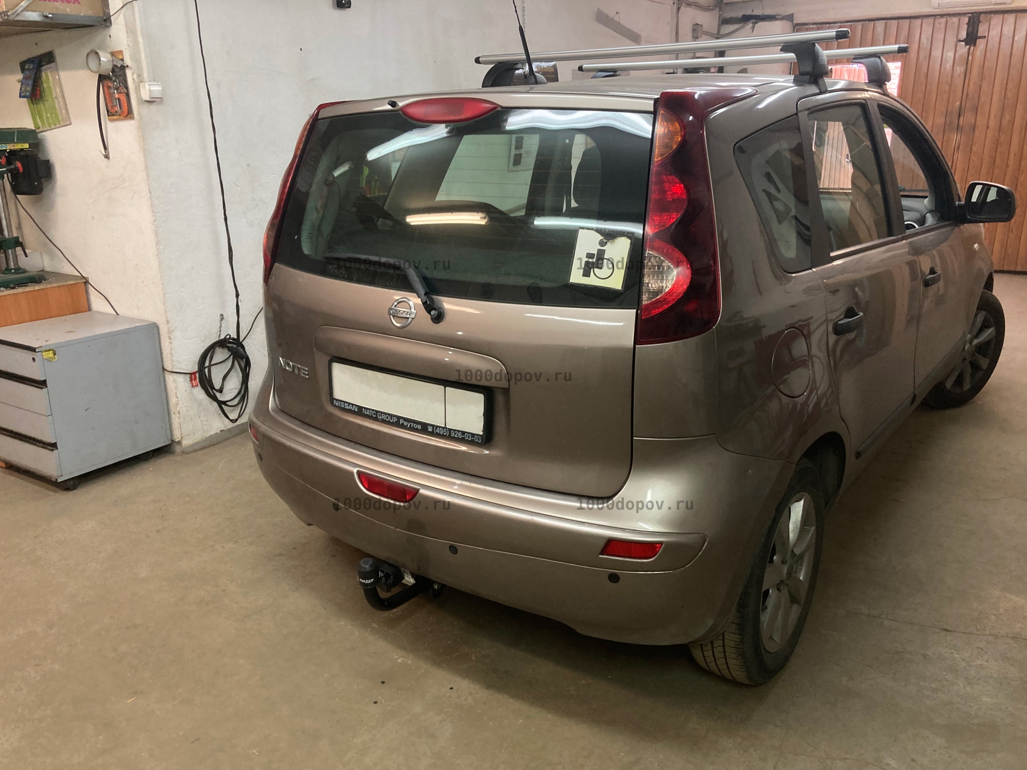 Фаркоп Leader Plus N101-A Nissan Note (E11) 2005-н.в. — рисунок 1