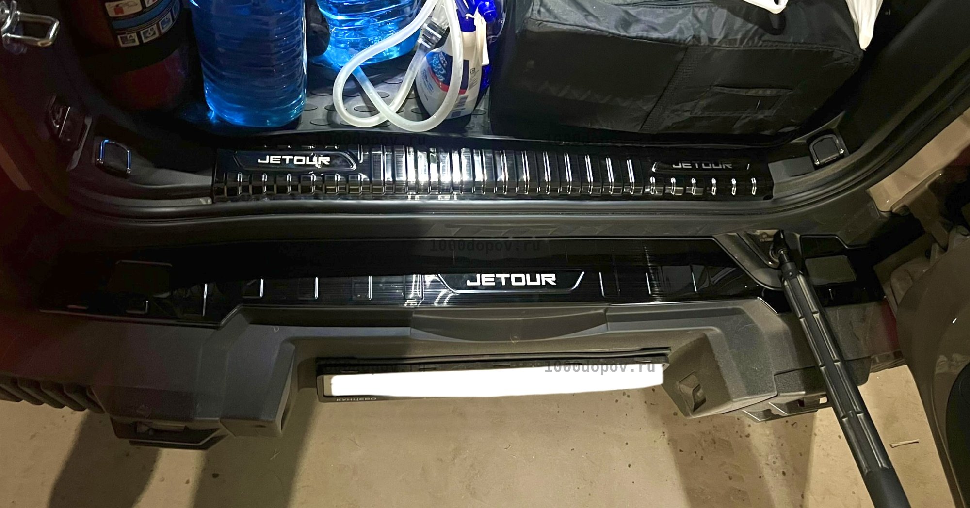 Накладки в проем багажника и на задний бампер для Jetour T2 2023-н.в. — рисунок 13