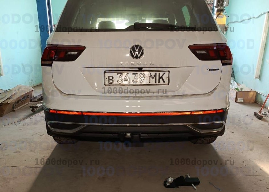 Фаркоп Leader Plus V123-E Volkswagen Tiguan 2 2016-н.в. — рисунок 11