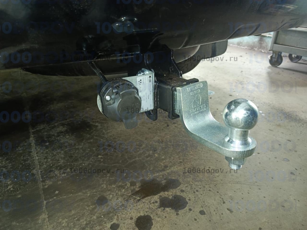 Фаркоп Avtos TY 53 Toyota Land Cruiser (J200) 2007-2022 — рисунок 7