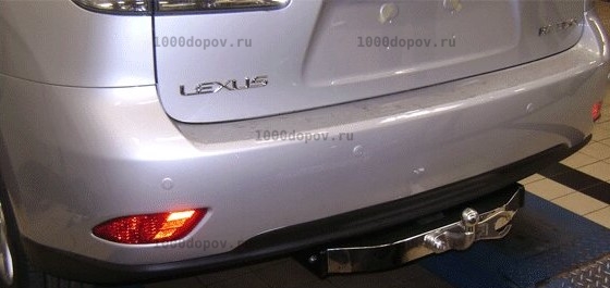Фаркоп Baltex LS-03Е Lexus RX 300/350 c 2009-2018 (хром. шар) — рисунок 2