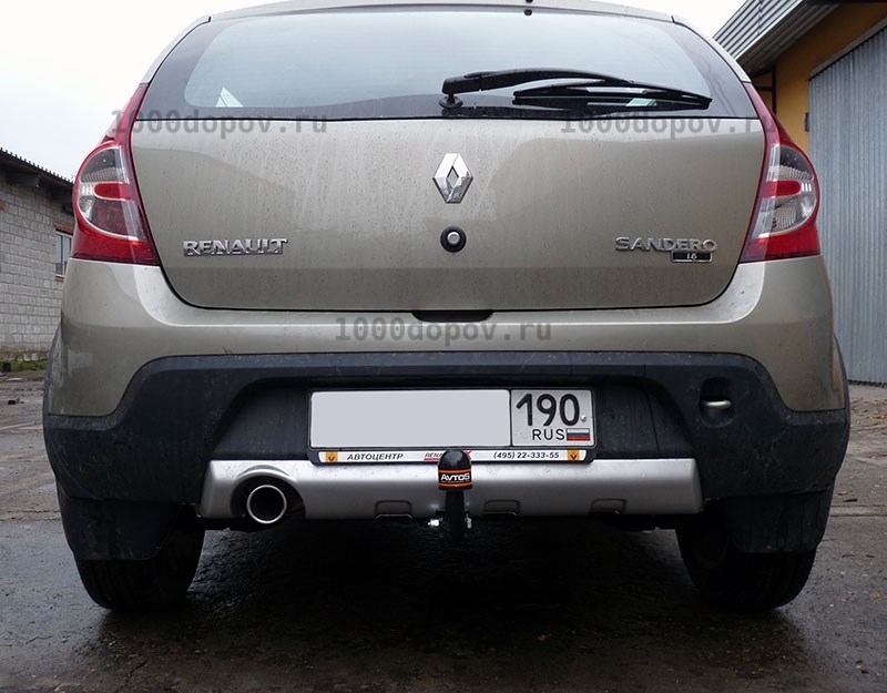 Фаркоп Avtos RN 06 Renault Sandero Stepway 2009-2013 — рисунок 7