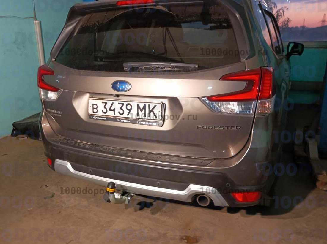 Фаркоп Motodor 92202-A Subaru Forester 2019-н.в. (оцинк. шар) — рисунок 8