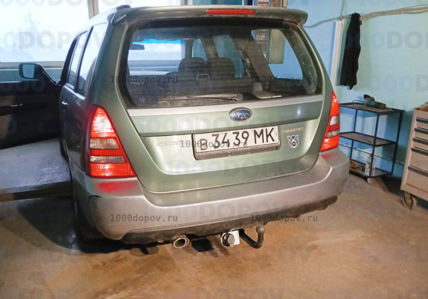 Фаркоп Avtos SU 06 Subaru Forester 1997-2008 — рисунок 1