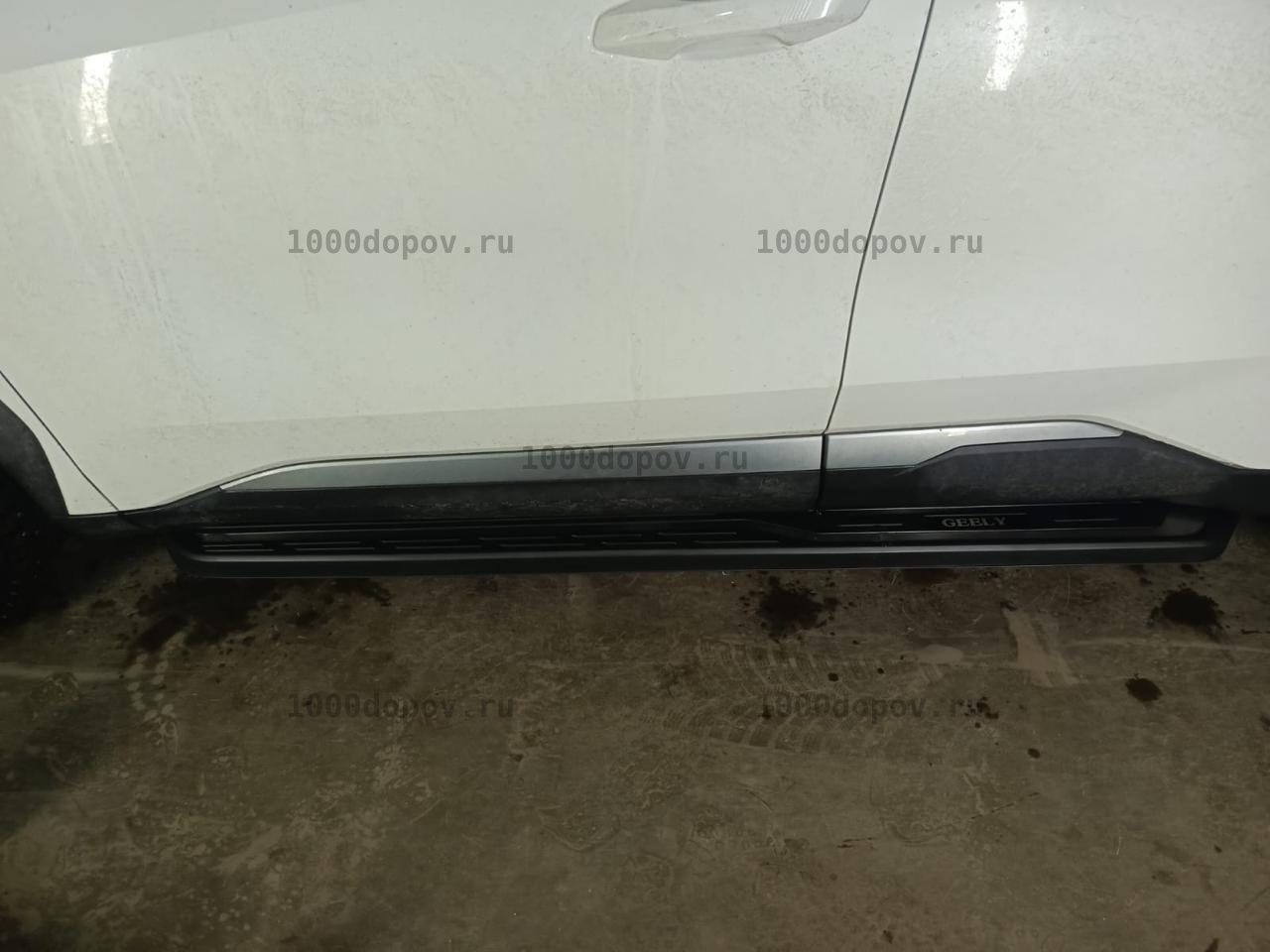 Пороги подножки на Geely Atlas New (Новый) 2024-н.в. — рисунок 28