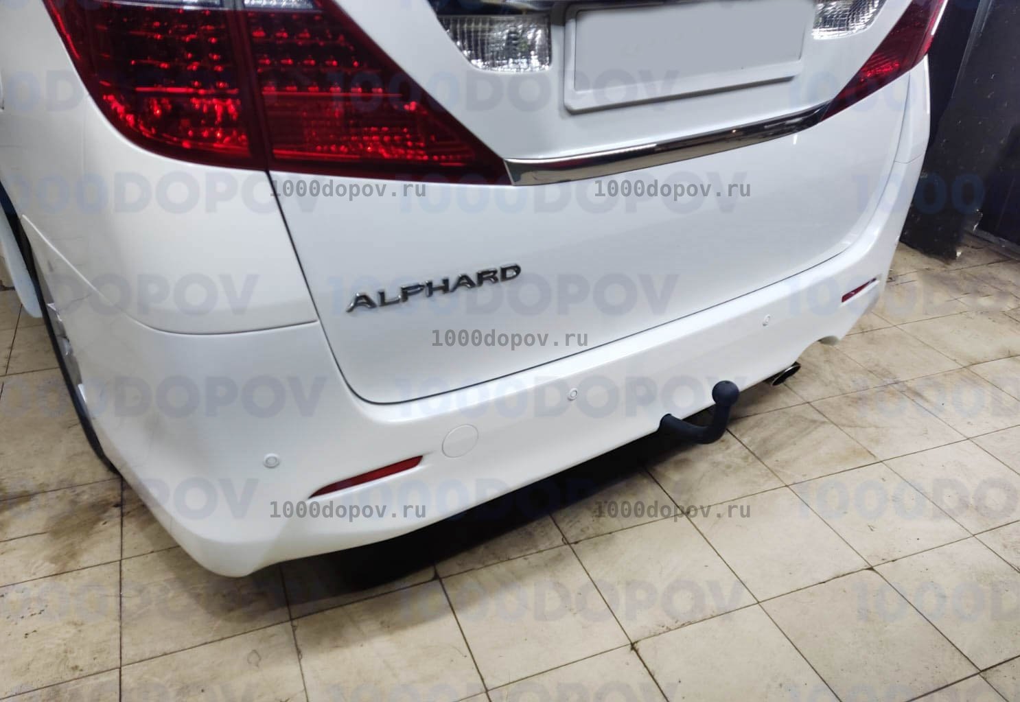 Фаркоп Avtos TY 39 Toyota Alphard 2008-2014 — рисунок 2