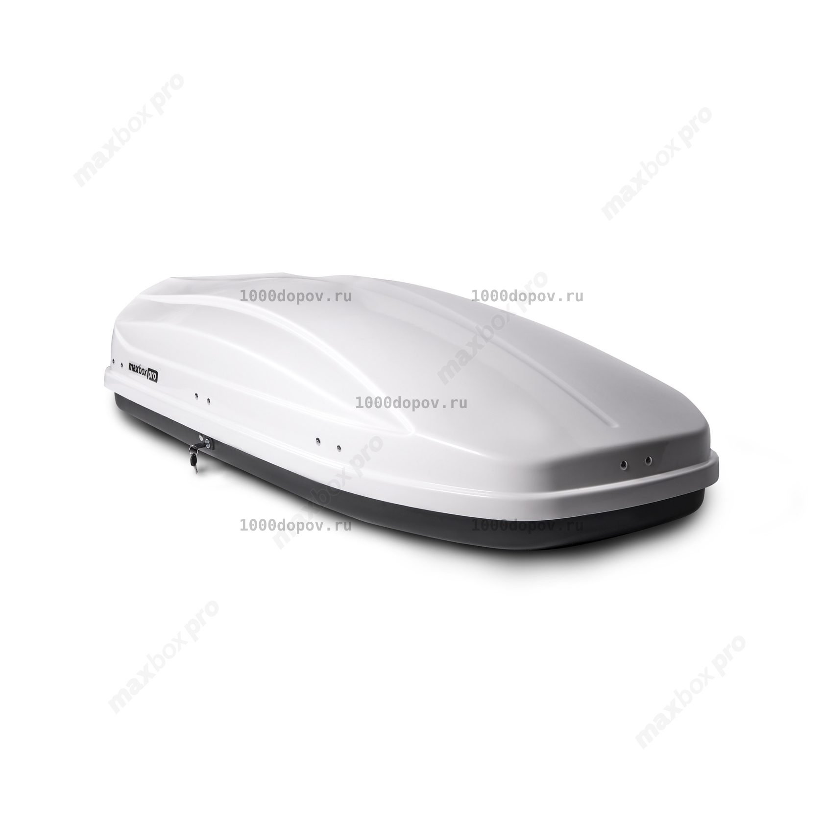 Автобокс MaxBox PRO 460 (средний) белый глянцевый — рисунок 1