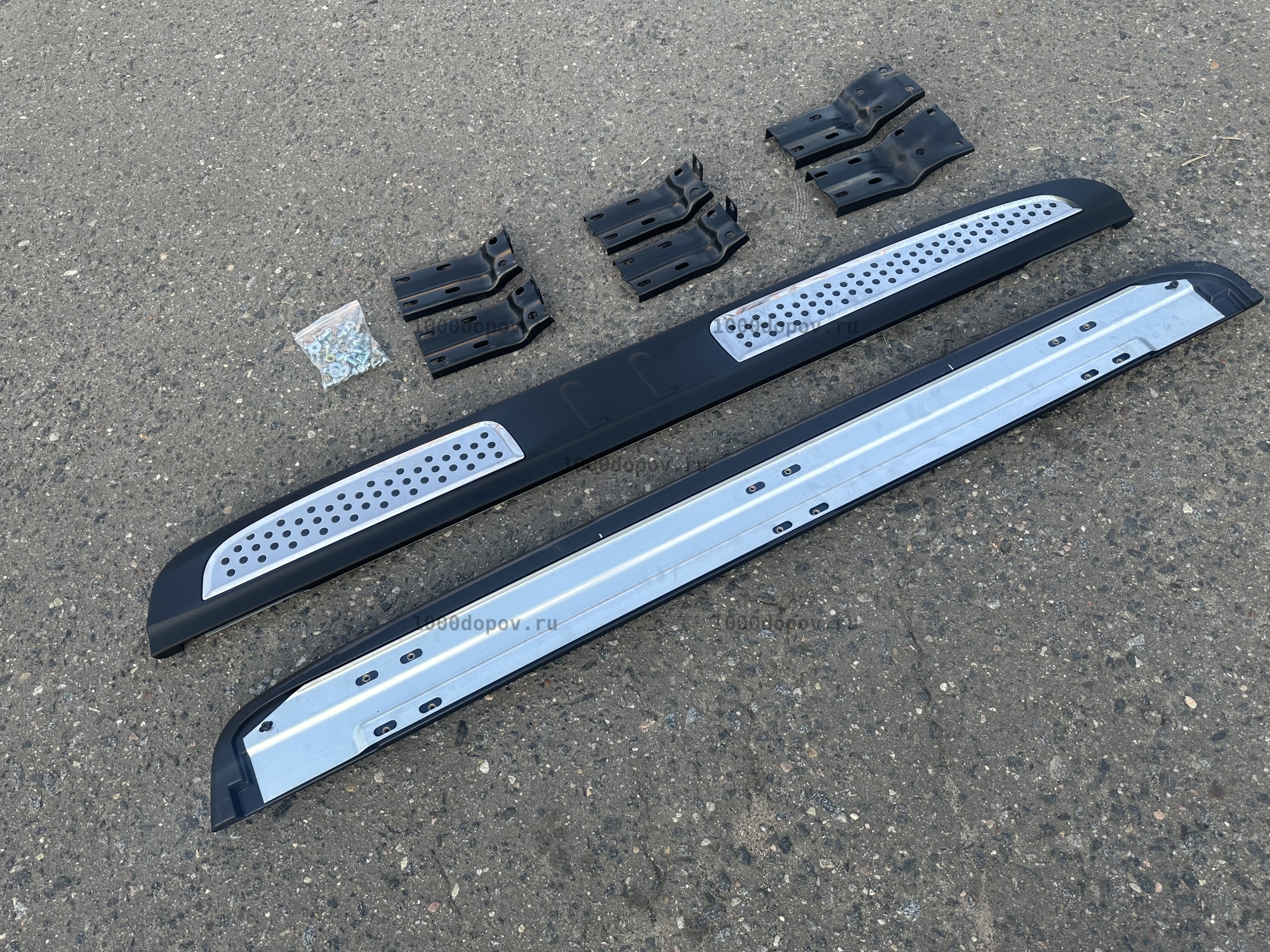 Пороги подножки на Opel Antara 2006-2015 — рисунок 4
