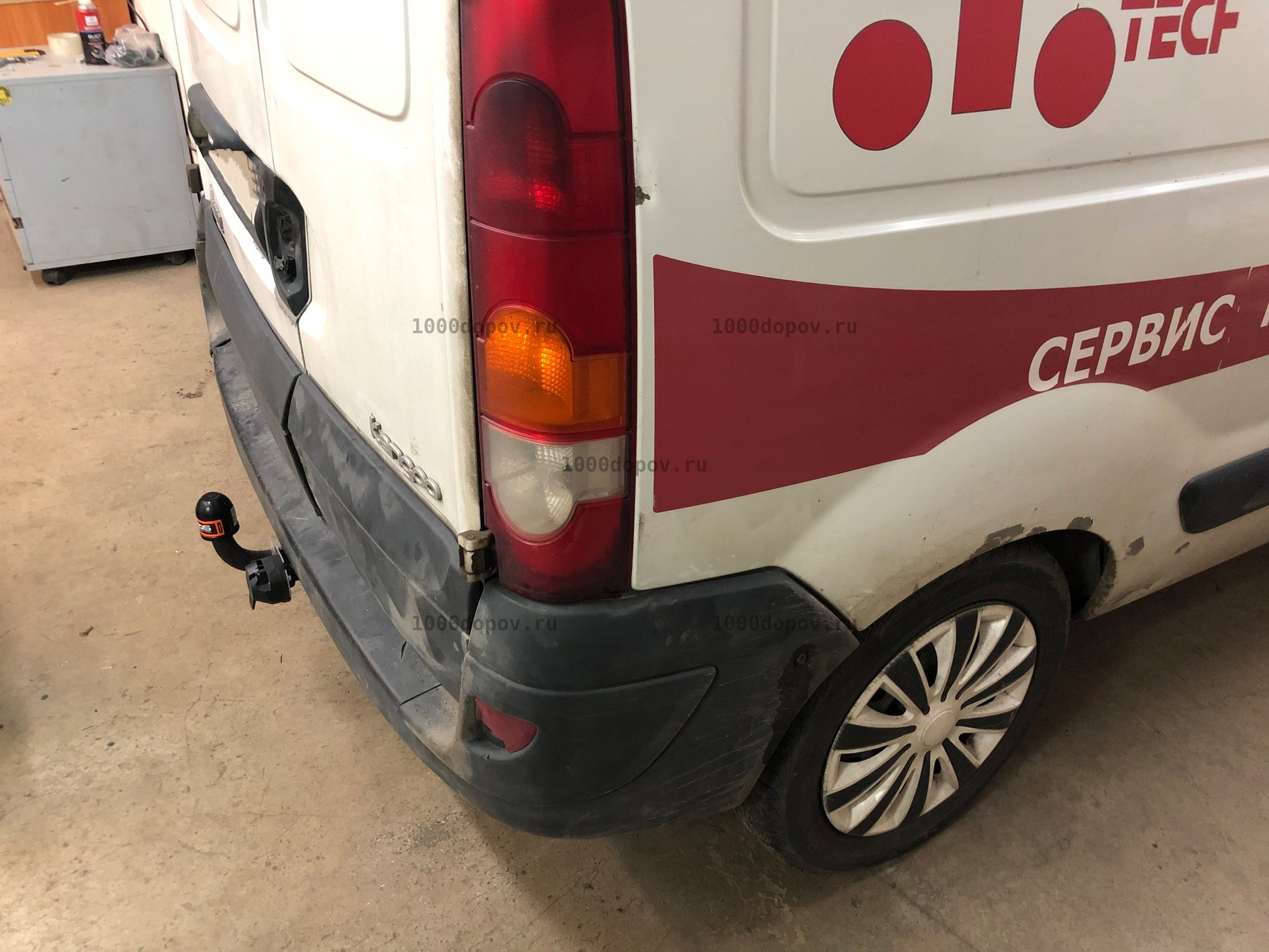 Фаркоп Avtos RN 05 Renault Kangoo 1998-2008 — рисунок 2