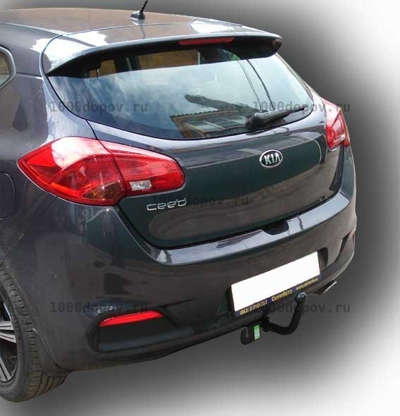 Фаркоп Leader Plus K120-A Kia Ceed hb 2012-н.в. — рисунок 1