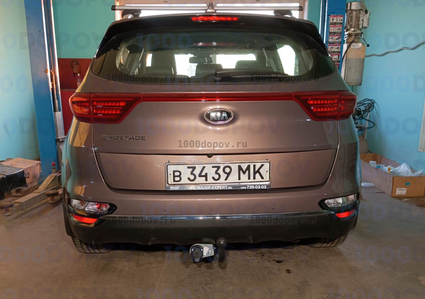 Фаркоп Трейлер 7251 Kia Sportage 4 2016-2018 — рисунок 3