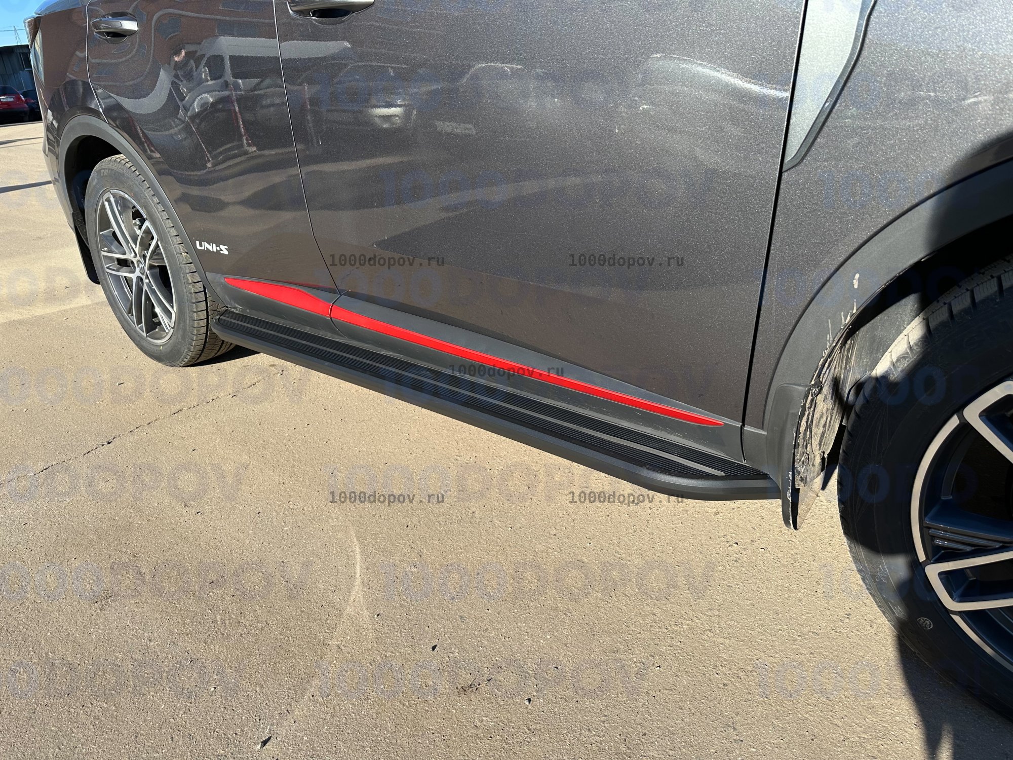 Пороги подножки на Changan CS55 PLUS+ 2023-н.в. — рисунок 11