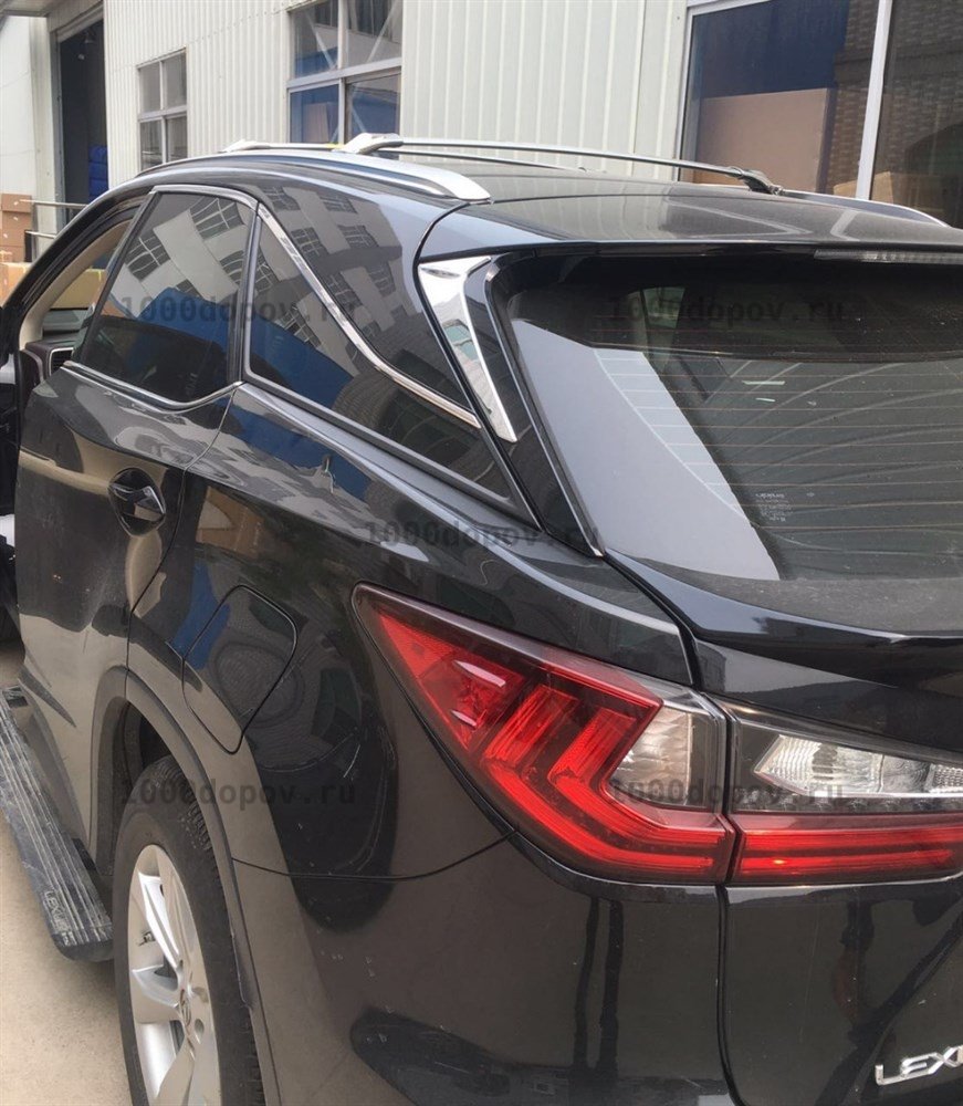 Багажник на рейлинги Lexus RX 350 2015-н.в. штатный — рисунок 1