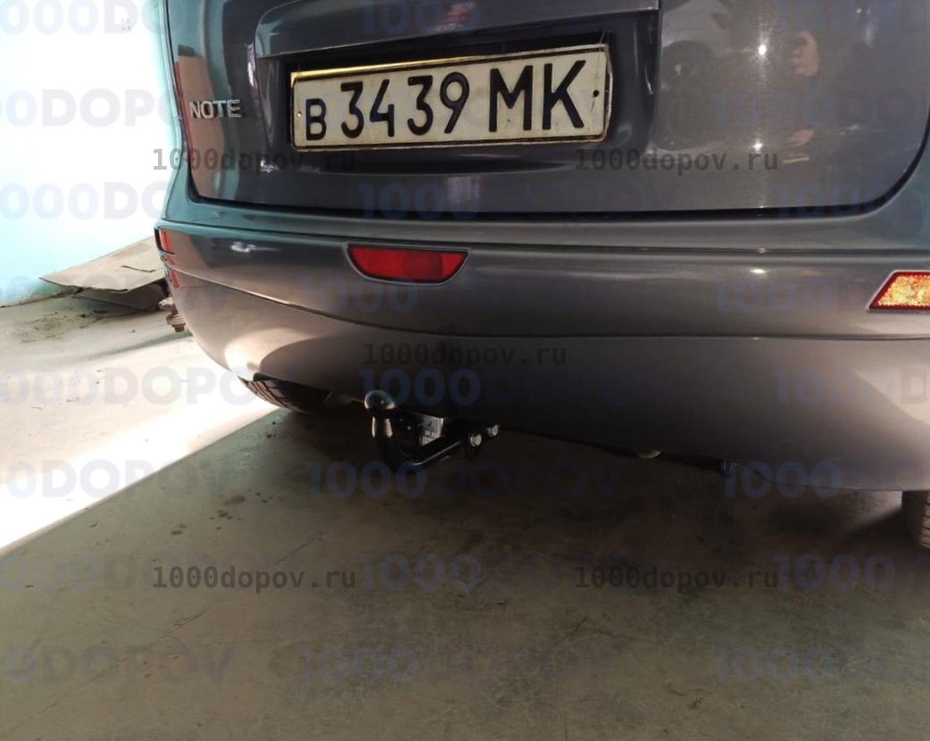 Фаркоп Leader Plus N101-A Nissan Note (E11) 2005-н.в. — рисунок 10