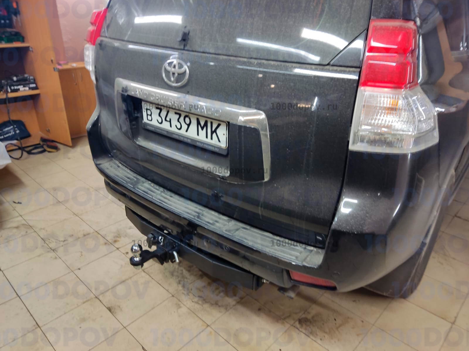 Фаркоп PT GROUP TPR-09-991103.22 TOYOTA PRADO 150 с 2009-н.в. (окраш. накладка) — рисунок 16