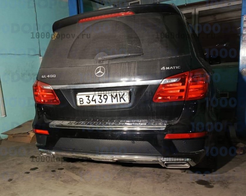 Фаркоп Steinhof M-143 Mercedes GLS X166 с 2016 г.в. — рисунок 4