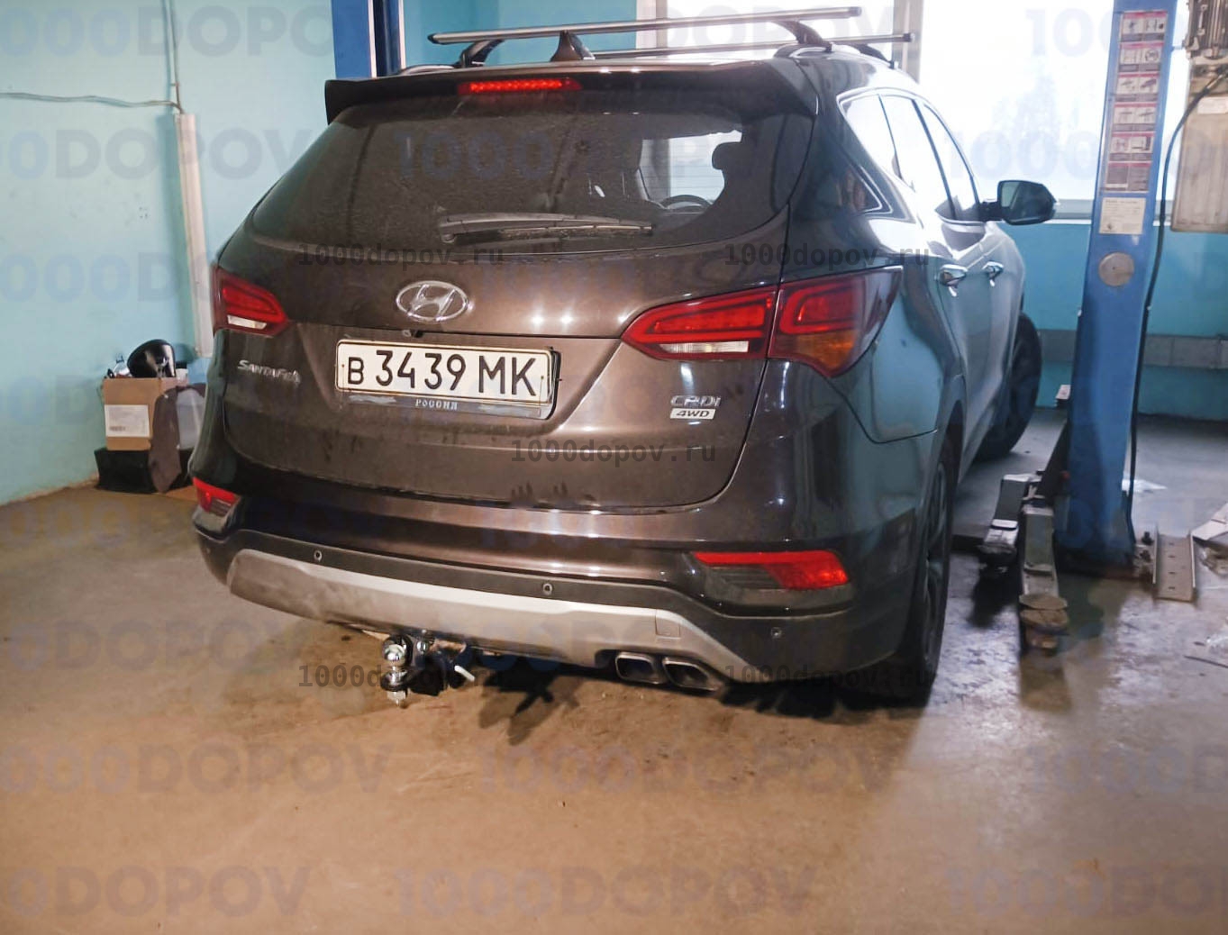 Фаркоп PT GROUP 06021501 HYUNDAI Santa Fe 2012-2018 — рисунок 1