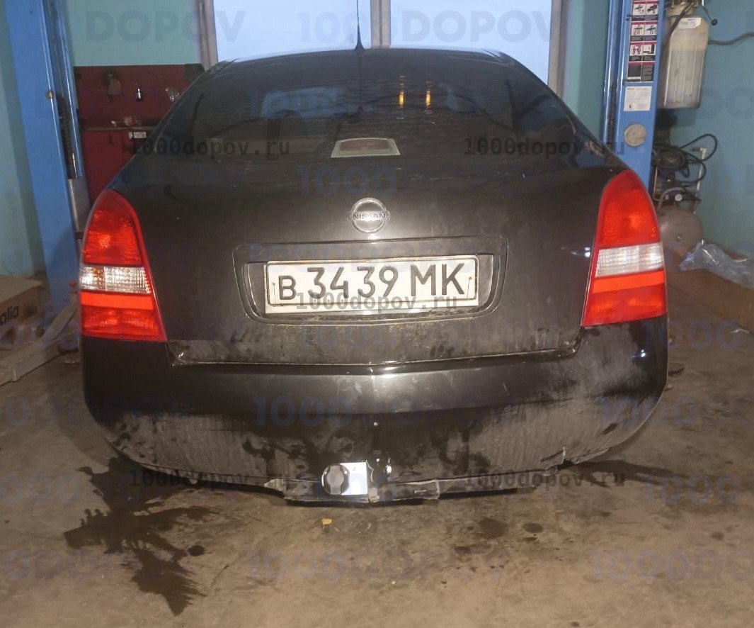 Фаркоп Leader Plus N104-A Nissan Primera (Р12) 2001-2007 — рисунок 3