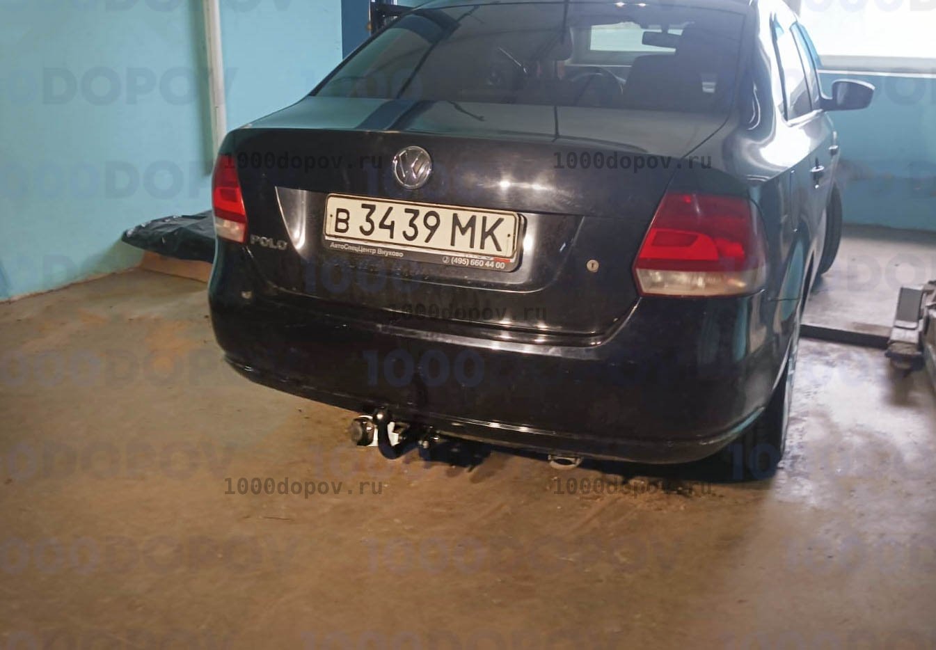 Фаркоп Трейлер 9131 Volkswagen Polo 2010-2020 — рисунок 1