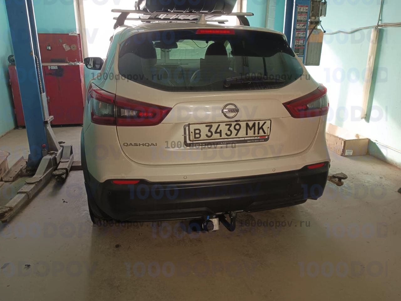 Фаркоп Avtos NS 13 Nissan Qashqai 2+ 2010-2014 — рисунок 3