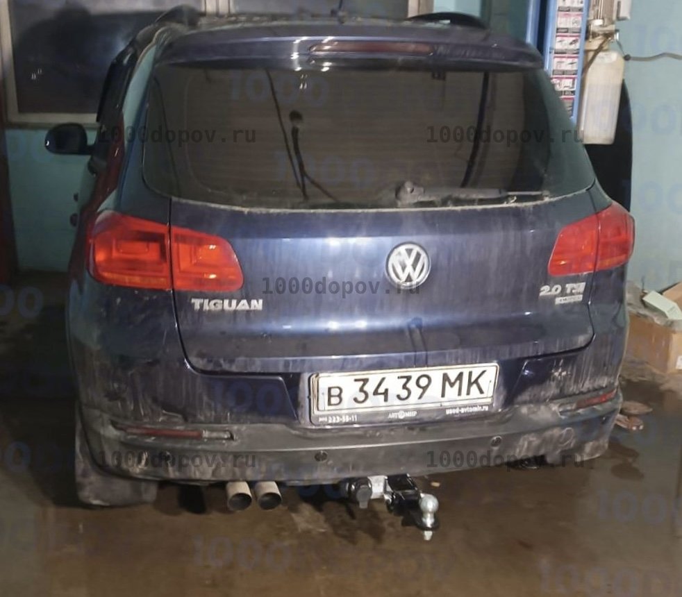 Фаркоп Leader Plus V123-E Volkswagen Tiguan (5N1) 2007-2011  (5N2) 2011-2016 — рисунок 21