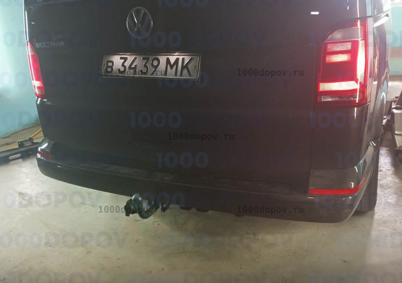 Фаркоп Avtos VW 36 Volkswagen Transporter T5 2003-2015 (в т.ч. авто с парктроником) — рисунок 8