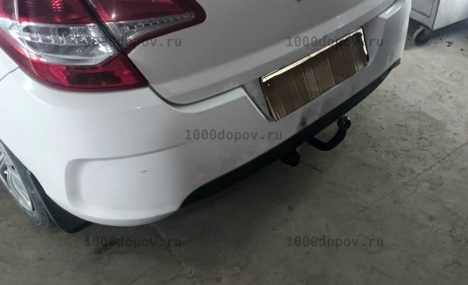 Фаркоп Leader Plus P106-A Peugeot 307 (хетчбек) 2001 - 2008 г.в. — рисунок 1