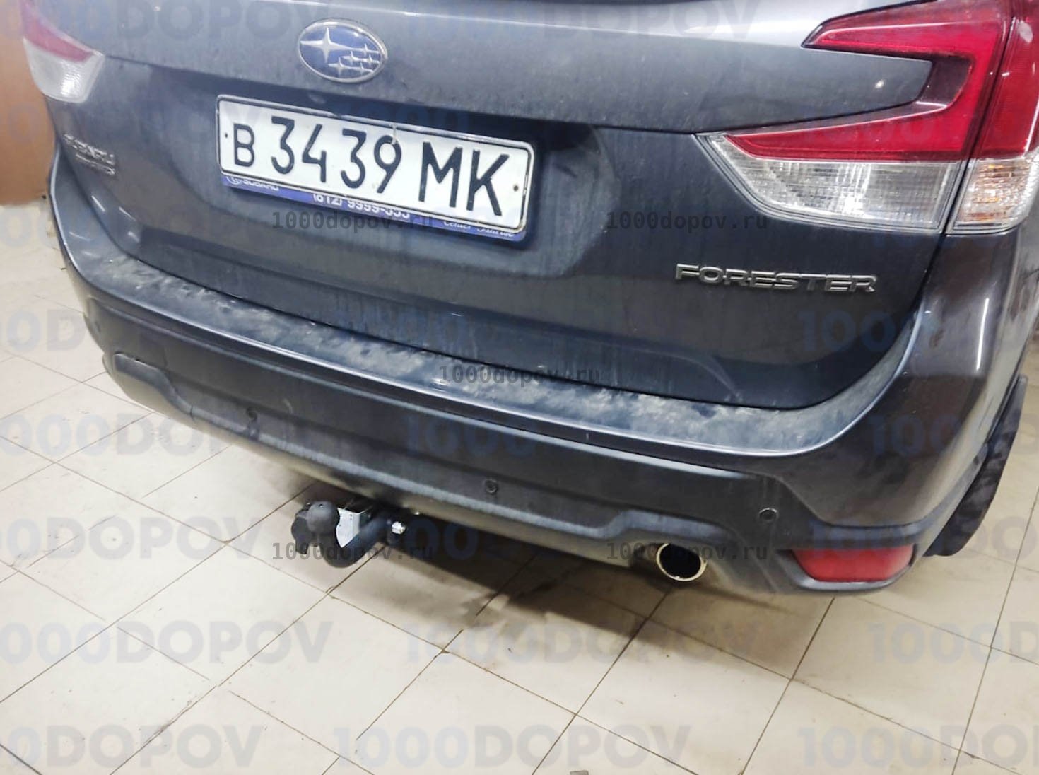 Фаркоп Avtos SU 08 Subaru Forester 2018- — рисунок 2