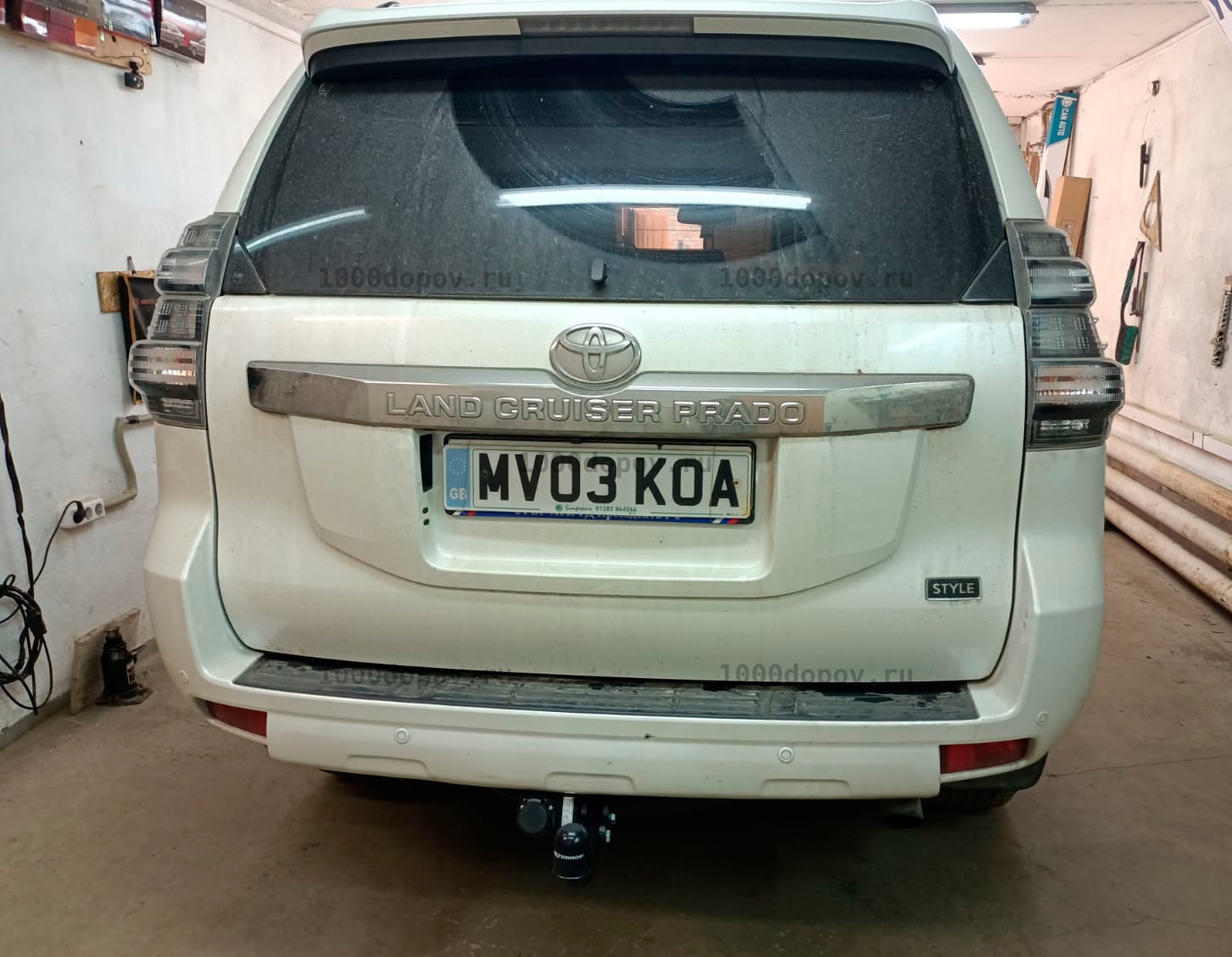 Фаркоп Steinhof T-167 Toyota Land Cruiser Prado J120/J150 2003-н.в. — рисунок 7