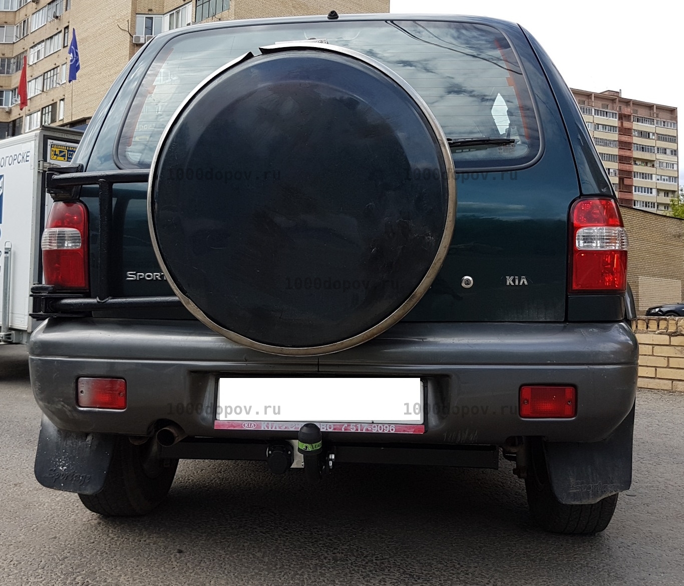 Фаркоп Leader Plus K103-A Kia Sportage (K00,JA) (5 дверей) 1995-2005 — рисунок 1