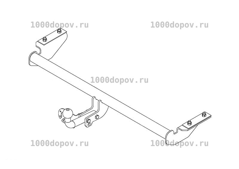 Фаркоп Avtos VAZ-65 LADA Vesta 2015-н.в. — рисунок 10