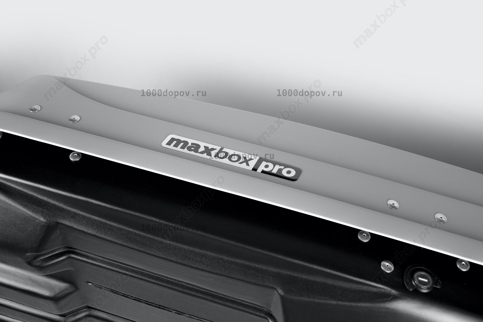 Автобокс MaxBox PRO 460 (средний) карбон серый — рисунок 17