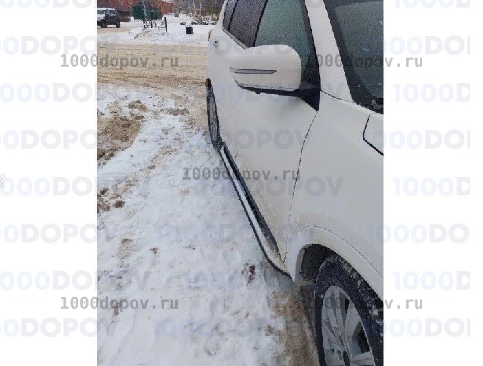 Пороги подножки на Jetour X70 / X70 Plus 2018-н.в. — рисунок 4