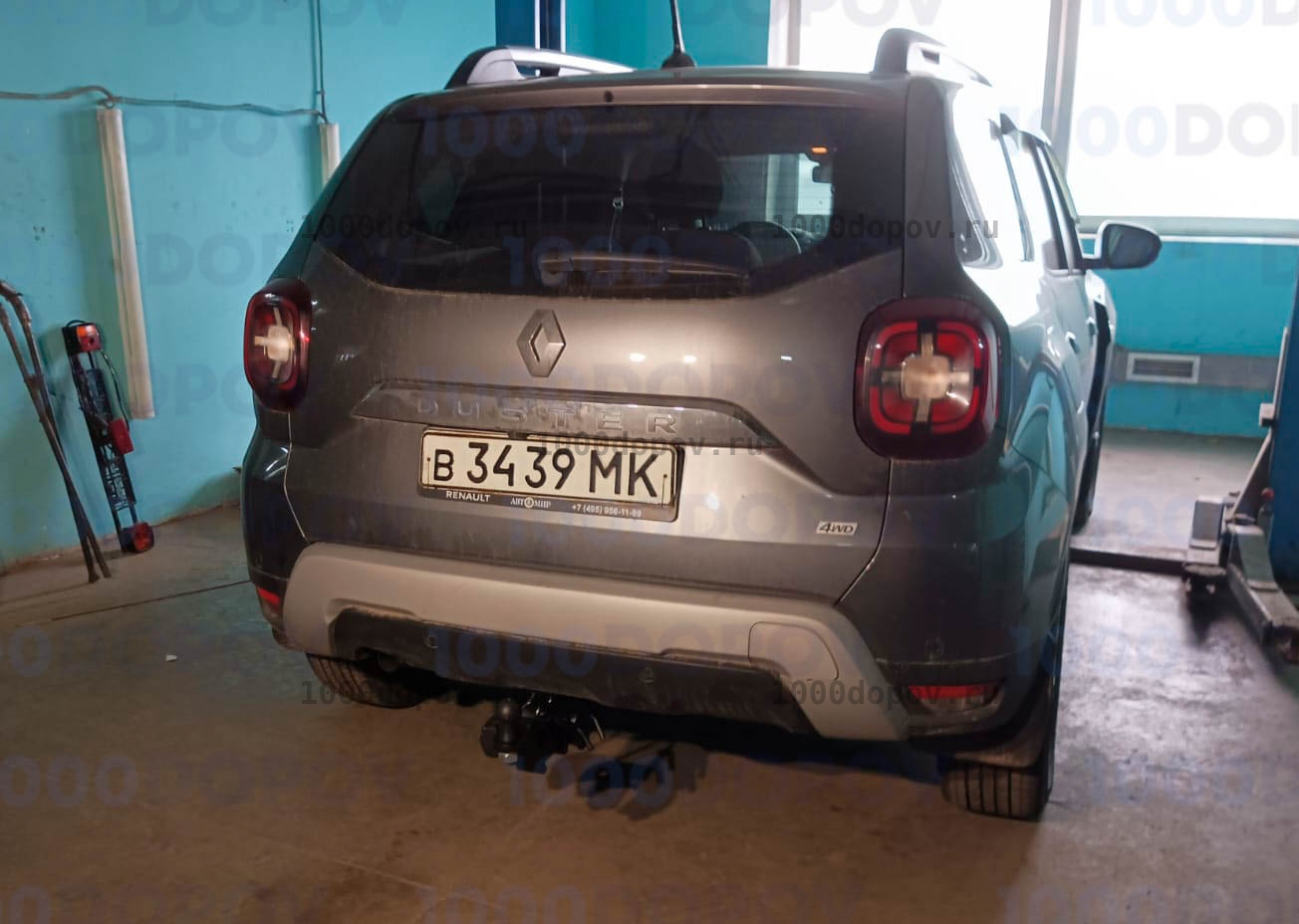Фаркоп Трейлер 9042 Nissan Terrano 2014-н.в. — рисунок 9