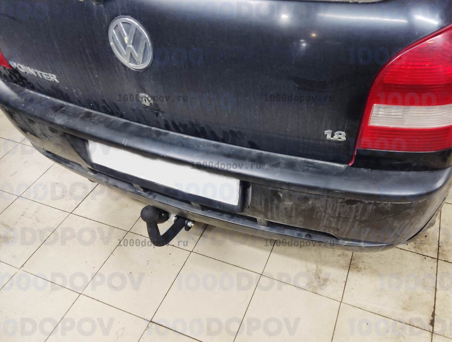Фаркоп Avtos VW 18 Volkswagen Pointer 2004-2009 — рисунок 2