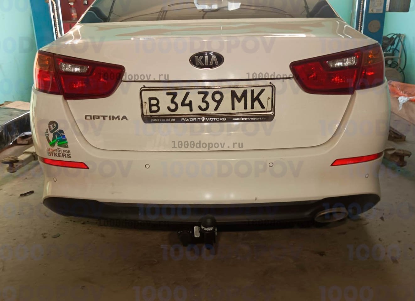 Фаркоп ARAGON E3013AA для KIA Optima 2012-2016 — рисунок 7