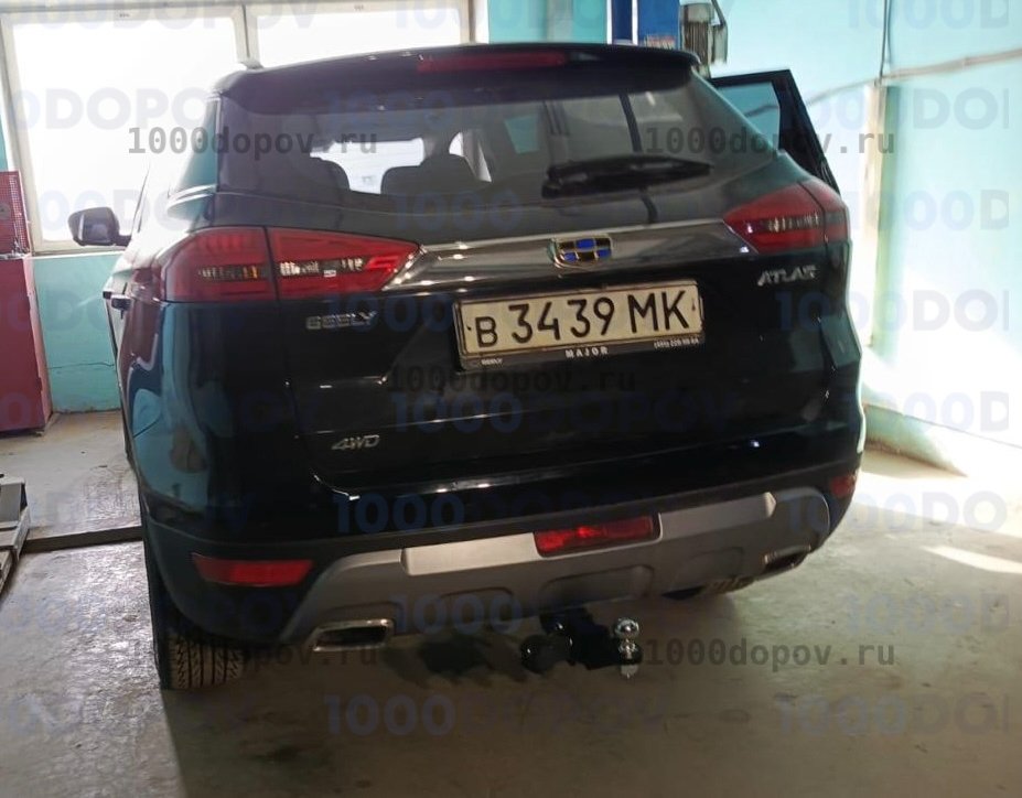 Фаркоп PT GROUP 22011501 Geely Atlas с 2018- — рисунок 1
