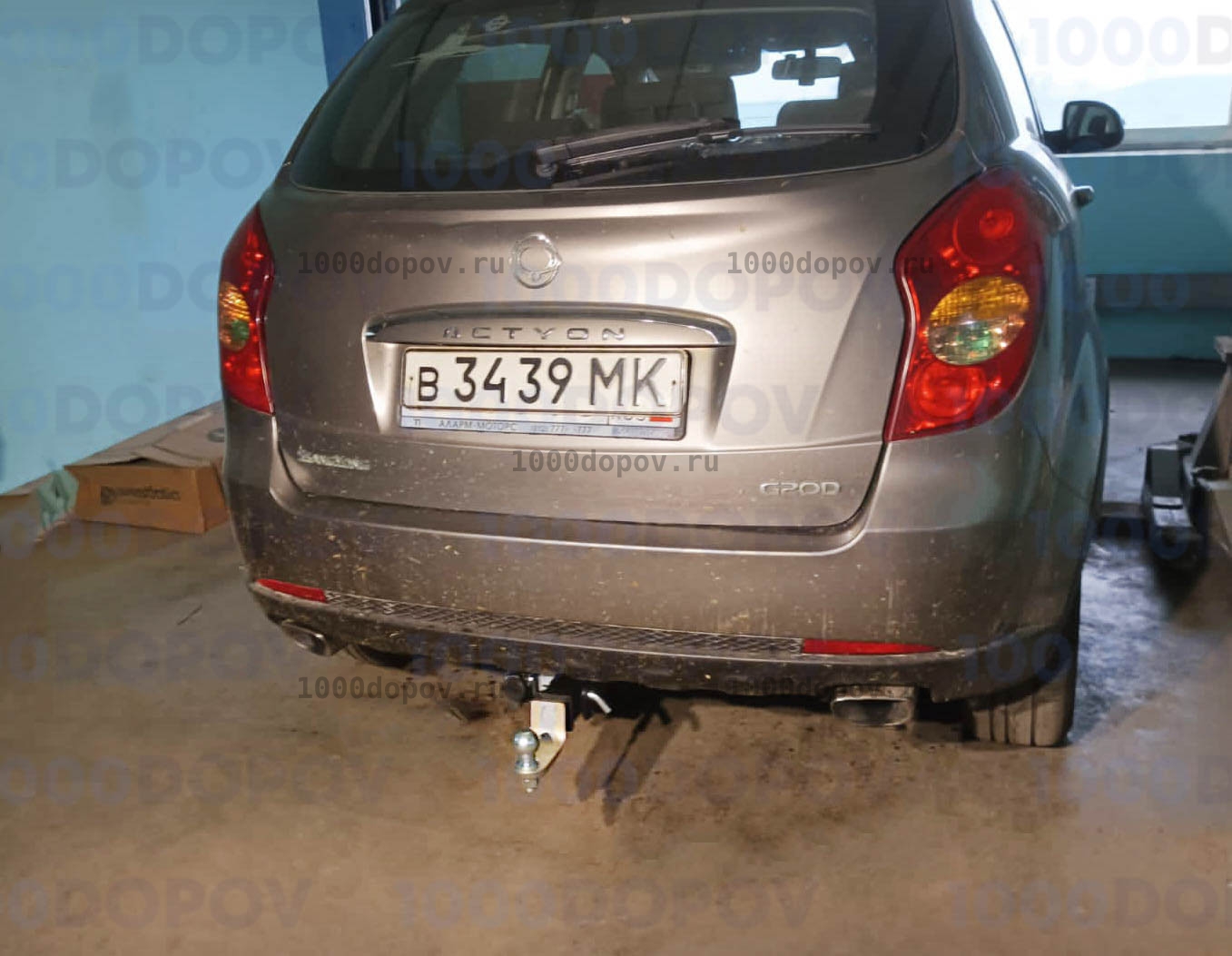 Фаркоп Avtos SY 014B SsangYong New Actyon 2011-н.в. — рисунок 1