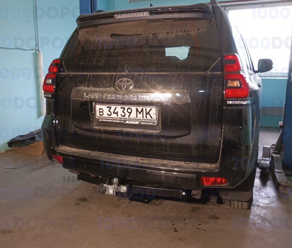 Фаркоп Leader Plus T113-F Toyota Land Cruiser Prado (J120/J150) 2002-н.в. — рисунок 1