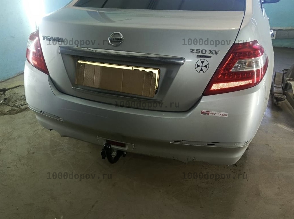 Фаркоп Leader Plus N117-A Nissan Teana (J32) 2008-2014 — рисунок 23