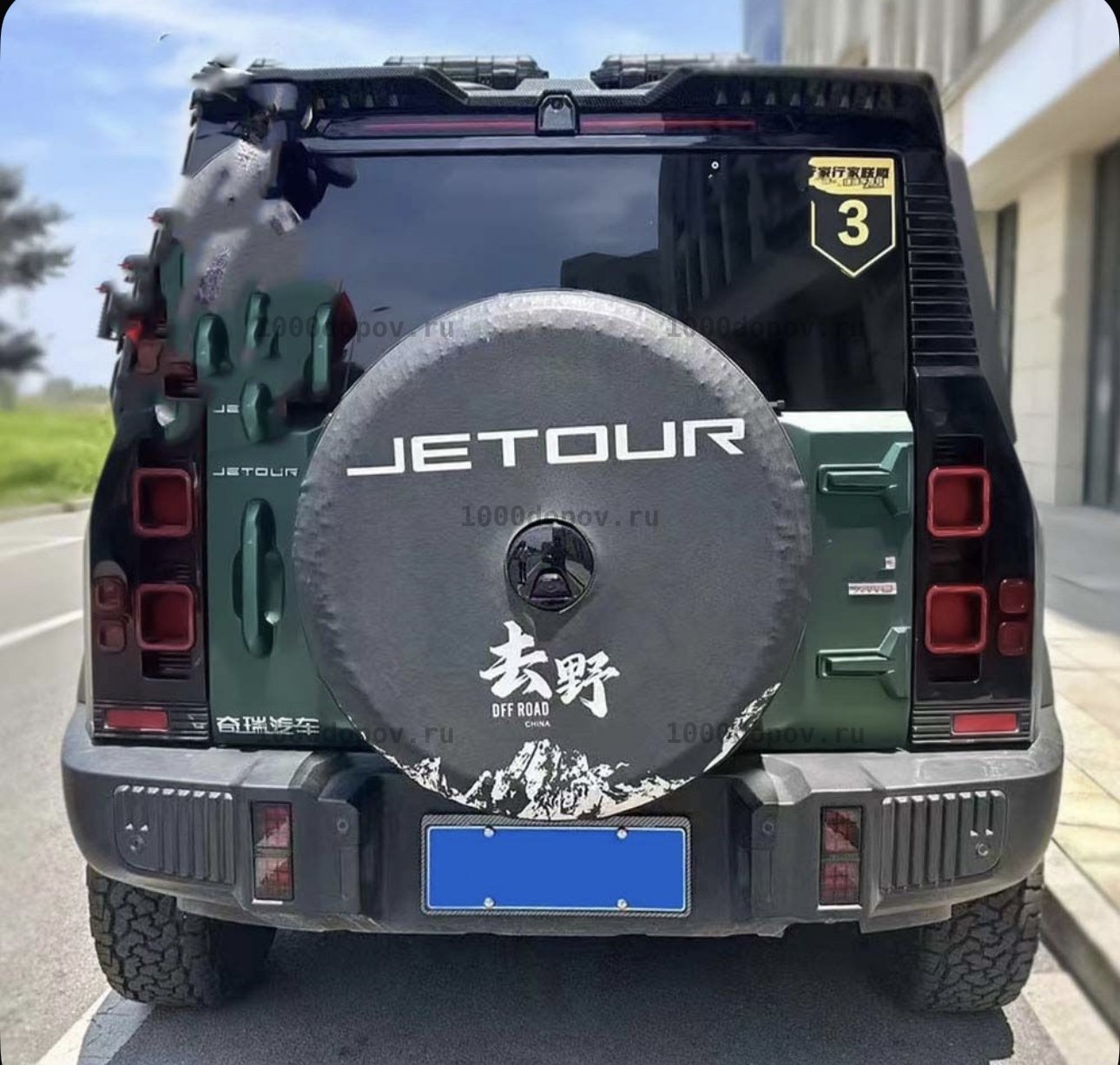 Задние фонари на Jetour T2 2023-н.в — рисунок 3