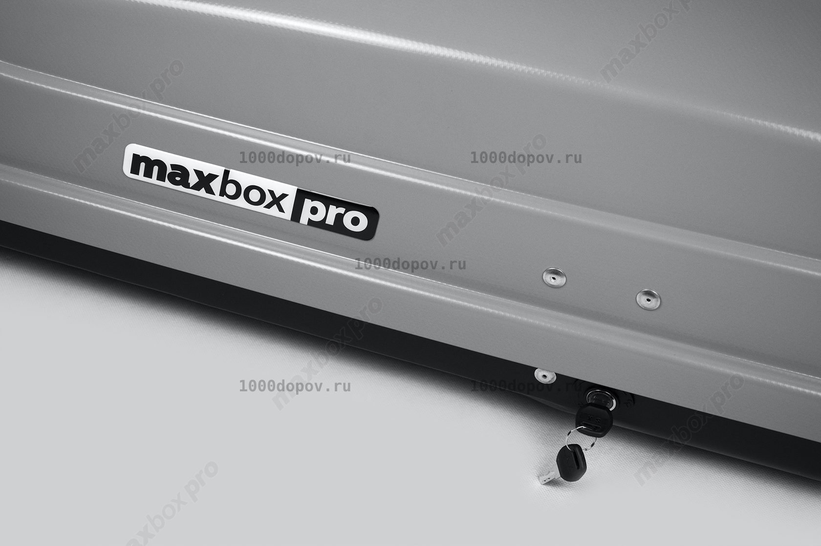 Автобокс MaxBox PRO 460 (средний) карбон серый — рисунок 20