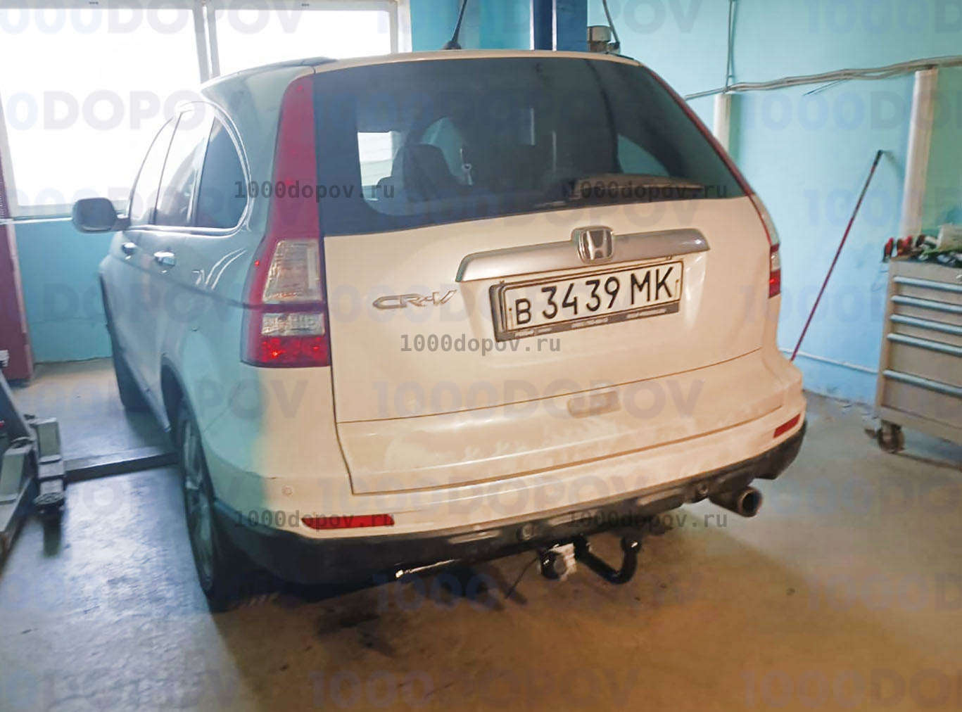 Фаркоп Leader Plus H101-A Honda CR-V (RE5) 2006-2012 — рисунок 2